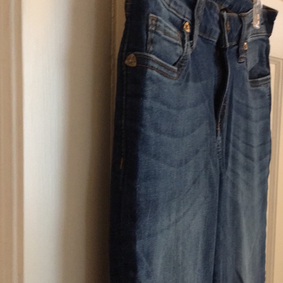 Kut from the Kloth Jeans with Dark Denim Tuxedo Stripe, LN Sz 8 - Picture 3 of 5